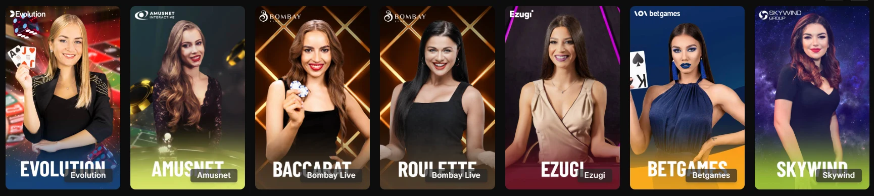 Horus casino live games